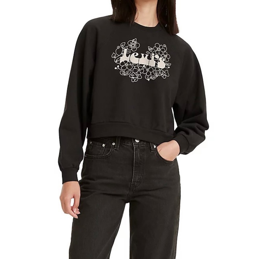 NEW Levi's Vintage Raglan Crewneck Sweatshirt size medium
